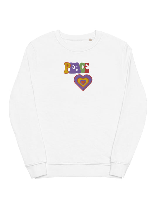 Amii Angel Classic Collection : Peace Sweater Hight Quality Embroidered Logo (Organic Cotton)