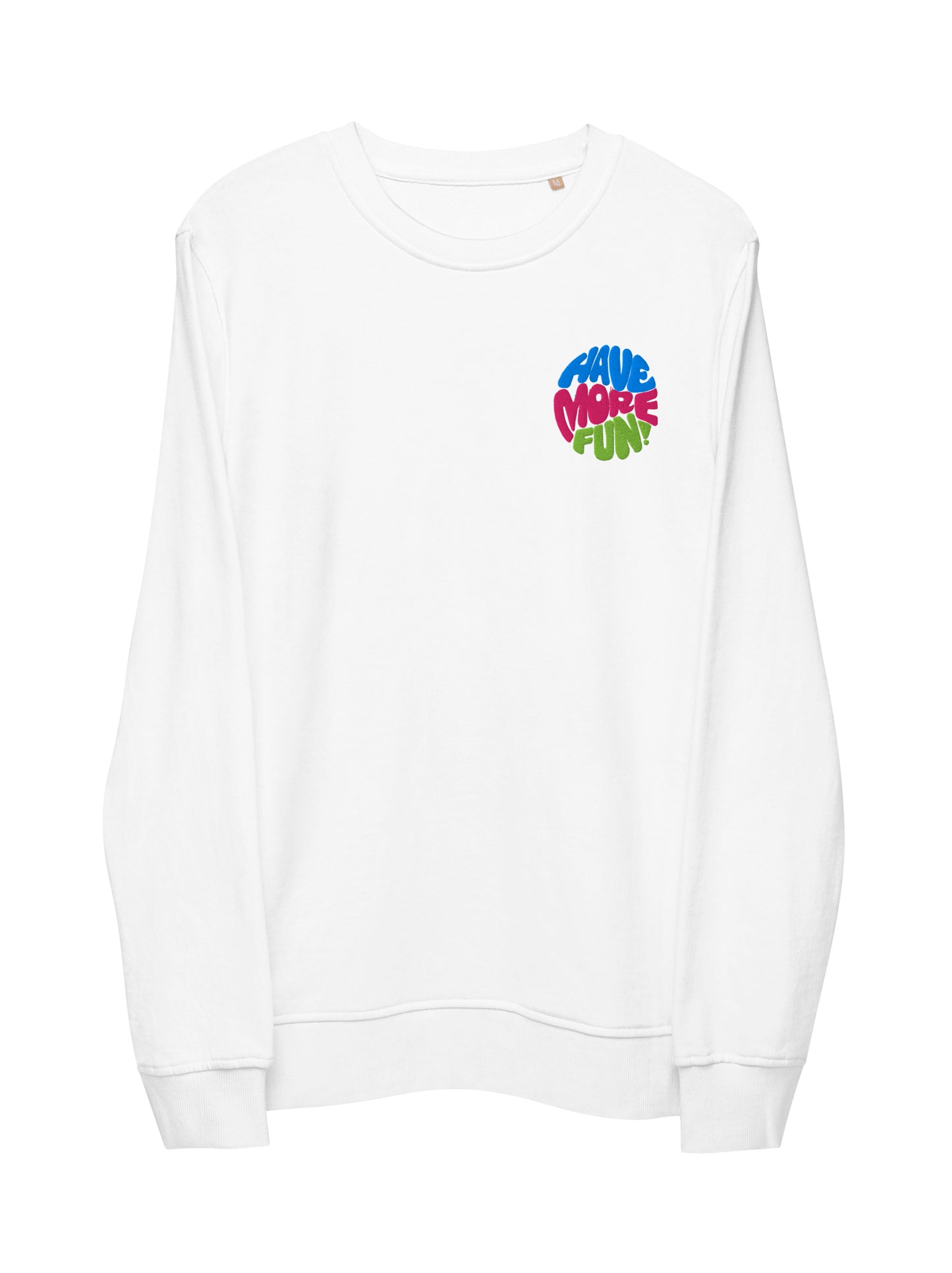 Amii Angel Classic Collection : Have More Fun Sweater Hight Quality Stitched Logo (Organic Cotton)