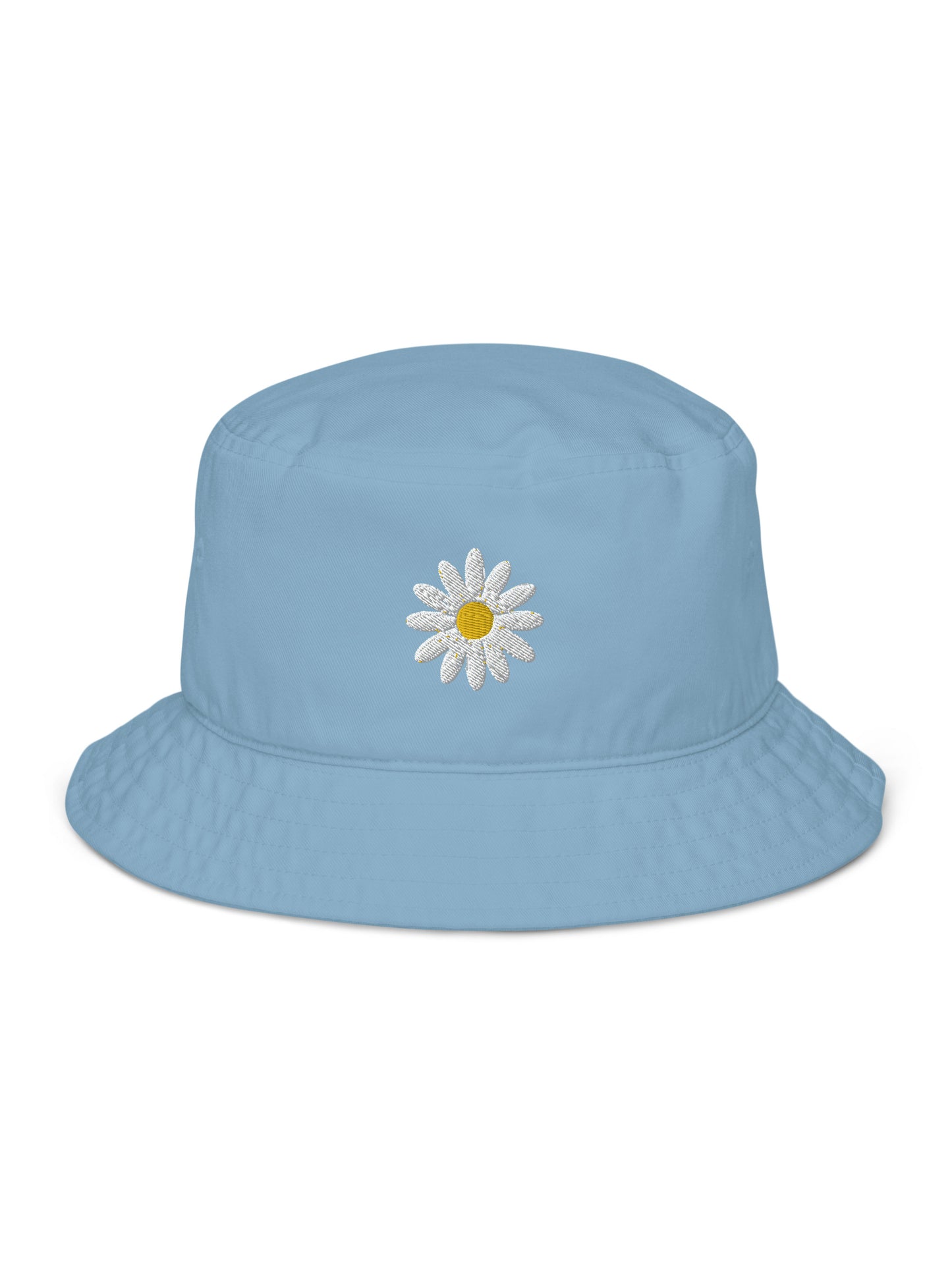 Amii Angel Classic Collection : Flower Bucket Hat Embroidered Logo (Organic)