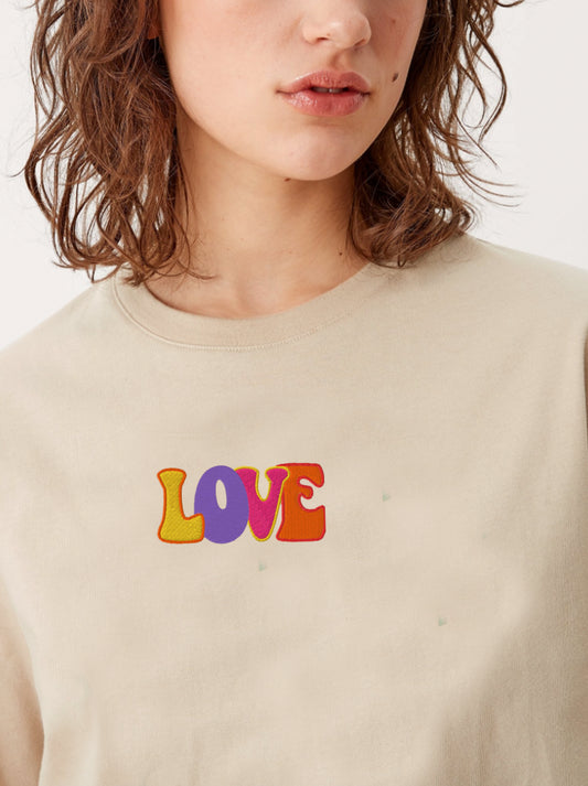 Amii Angel Classic Collection : Love Tee Hight Quality Embroidered Logo (Organic Cotton)